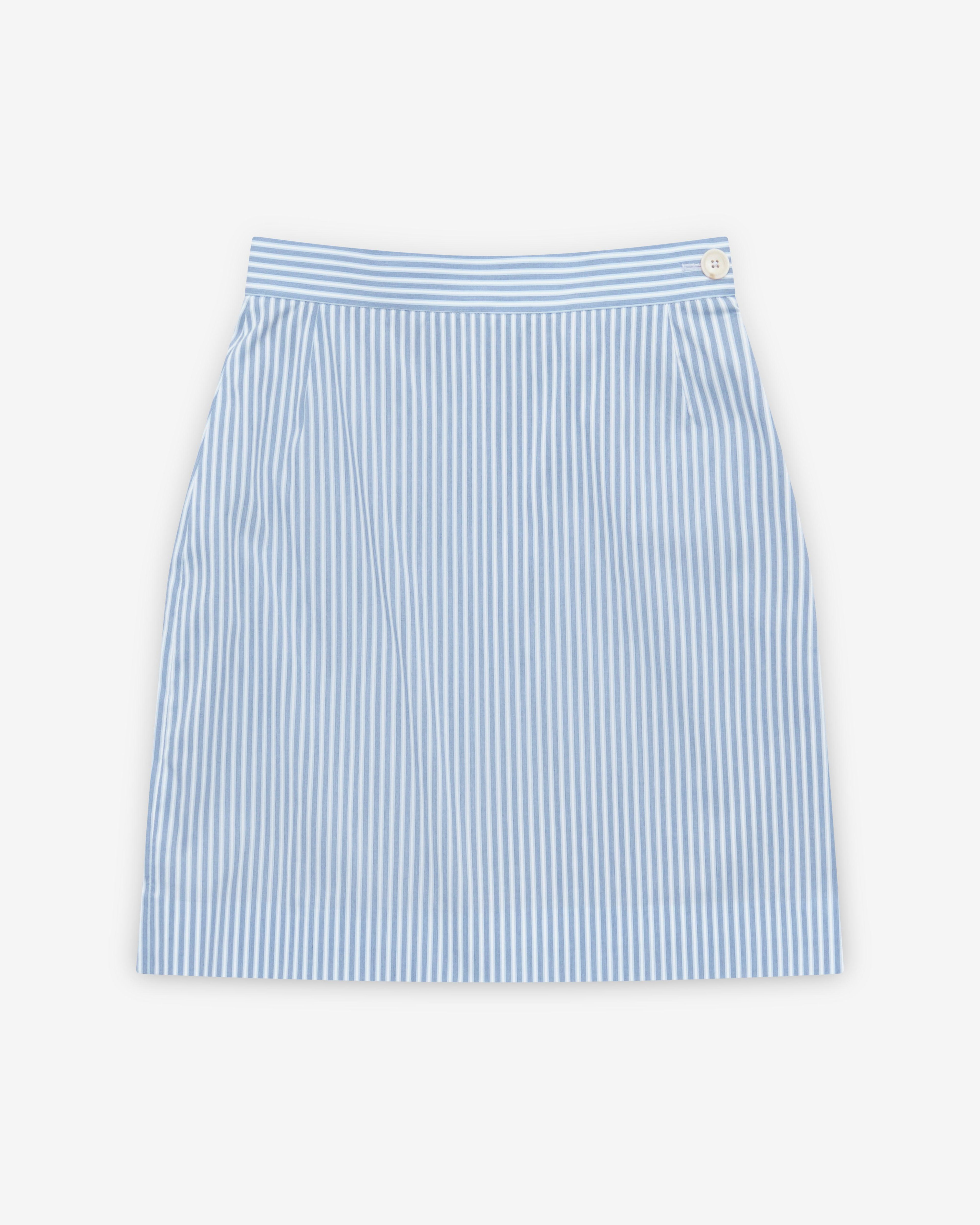 Vivienne Westwood - Women's Crotch 45 Skirt - (Blue/White) by VIVIENNE WESTWOOD