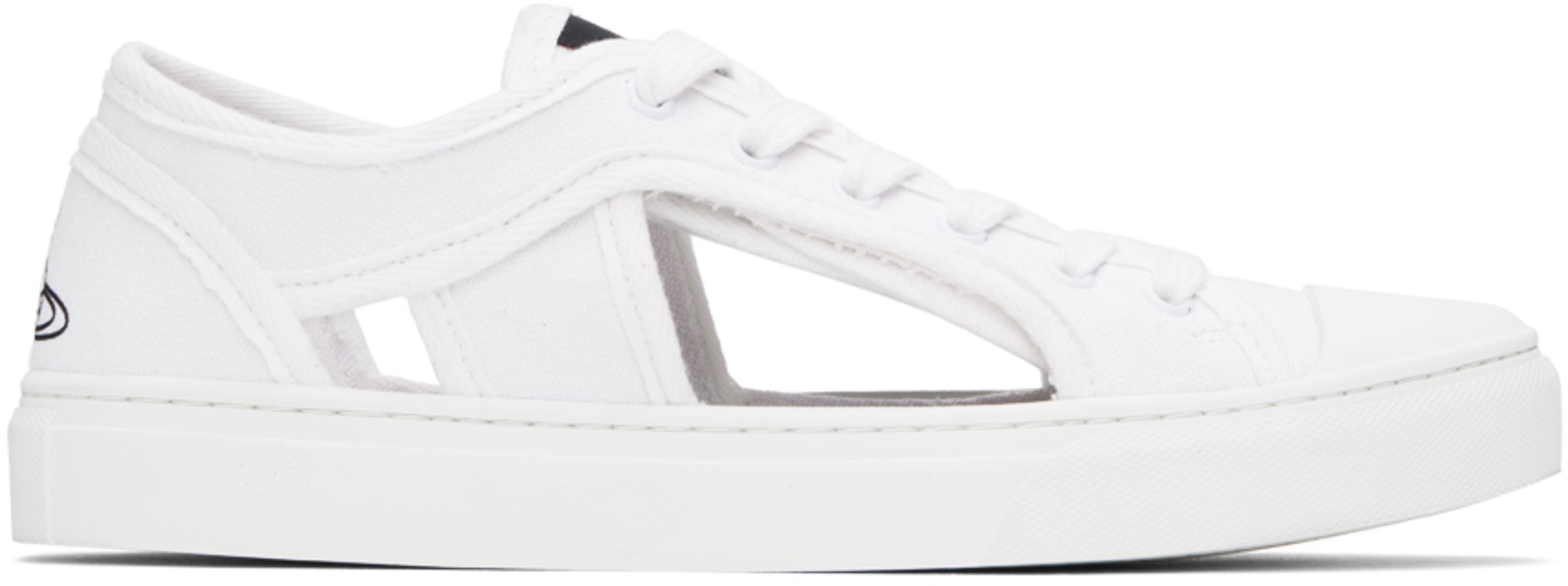 White Brighton Sneakers by VIVIENNE WESTWOOD