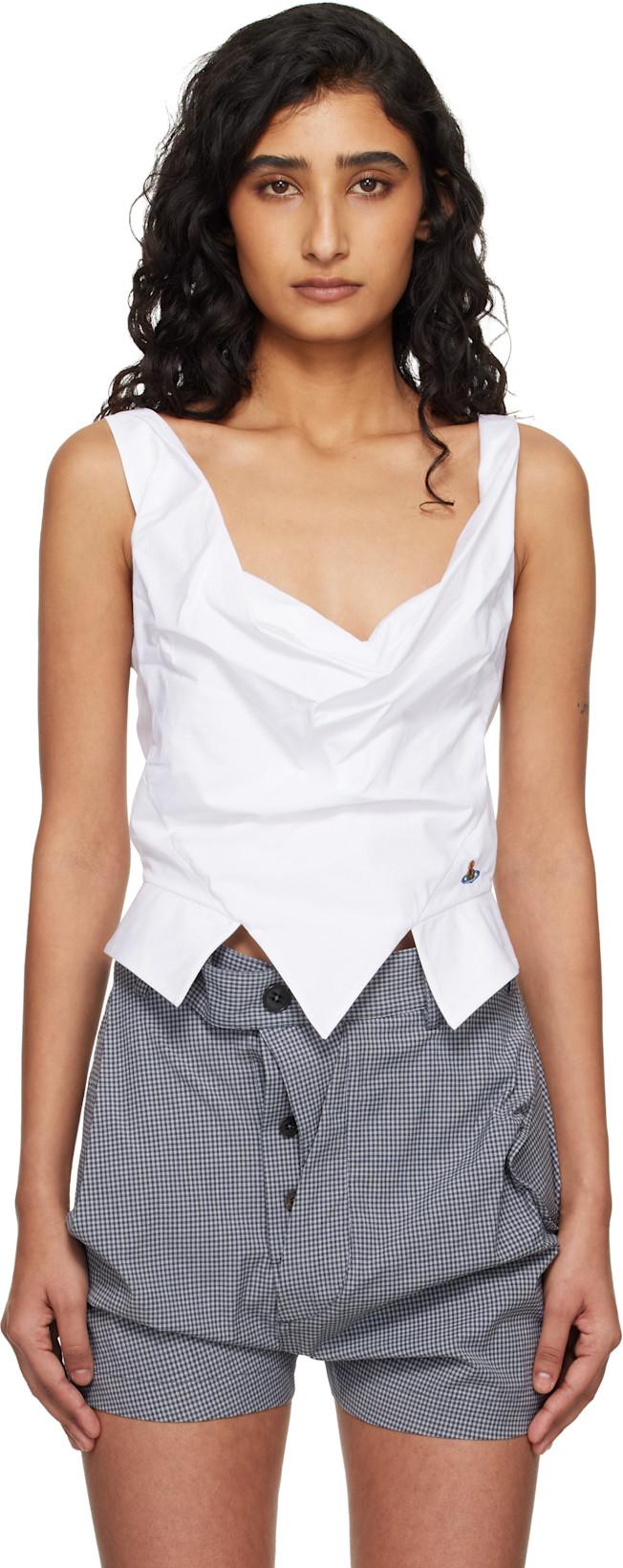White Sunday Top by VIVIENNE WESTWOOD