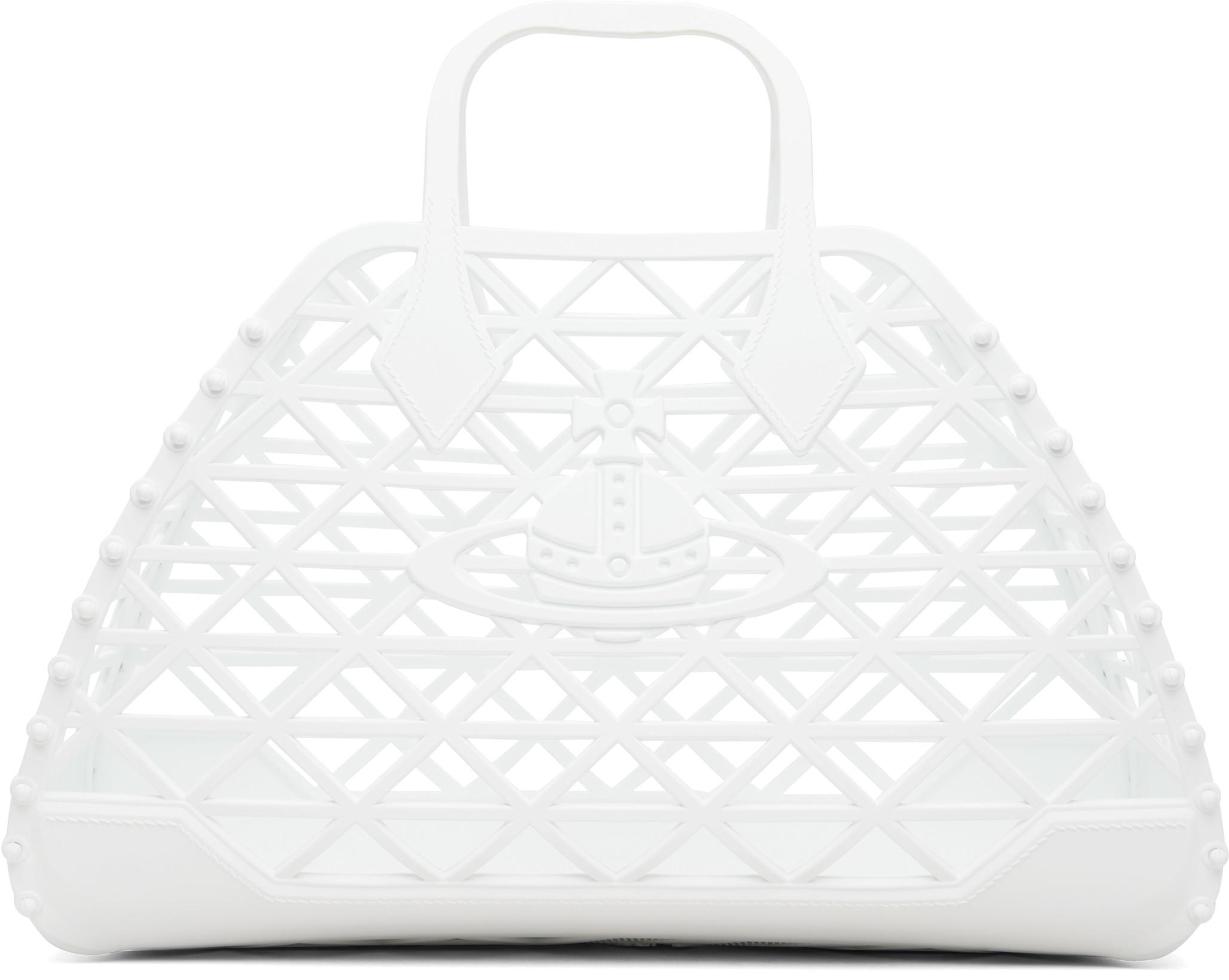White X-Ray Tote by VIVIENNE WESTWOOD