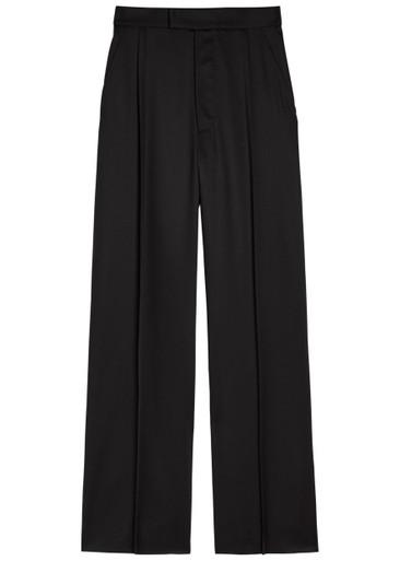 Wide-leg wool trousers by VIVIENNE WESTWOOD