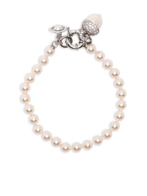 acorn-charm bracelet by VIVIENNE WESTWOOD