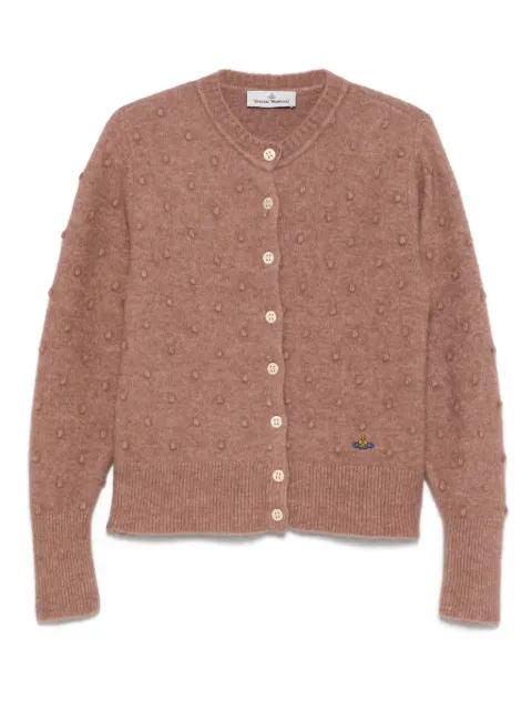 alpaca-blend cardigan by VIVIENNE WESTWOOD