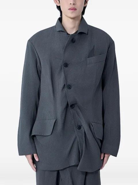 asymmetrical notched blazer by VIVIENNE WESTWOOD
