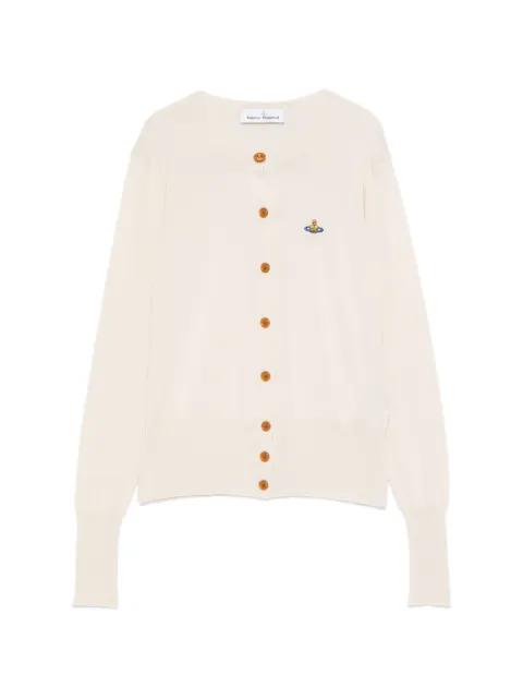 button-fastening cardigan by VIVIENNE WESTWOOD