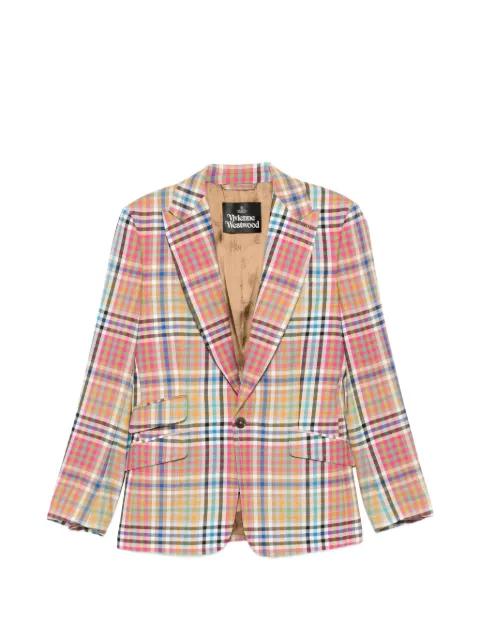 checked pocket jacket by VIVIENNE WESTWOOD