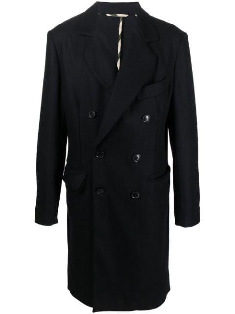 double-breasted wool coat by VIVIENNE WESTWOOD