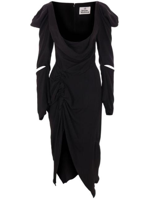 draped dress by VIVIENNE WESTWOOD