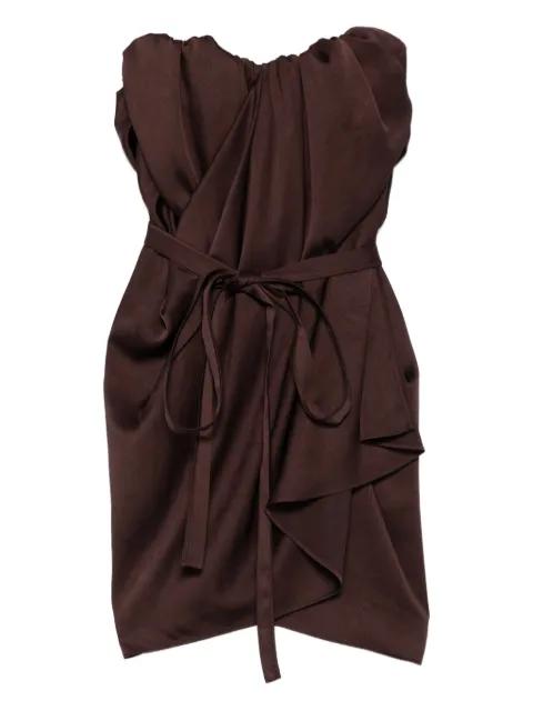 draped-waist mini dress by VIVIENNE WESTWOOD