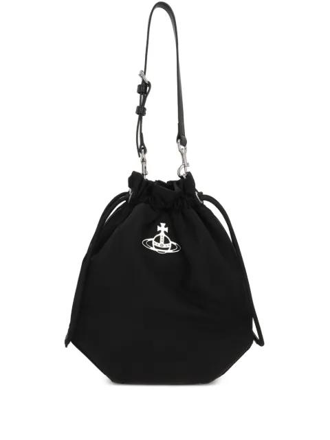 drawstring clutch bag by VIVIENNE WESTWOOD