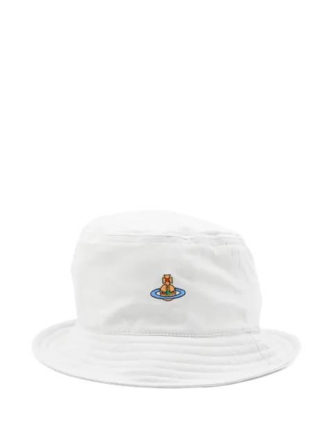 embroidered bucket hat by VIVIENNE WESTWOOD