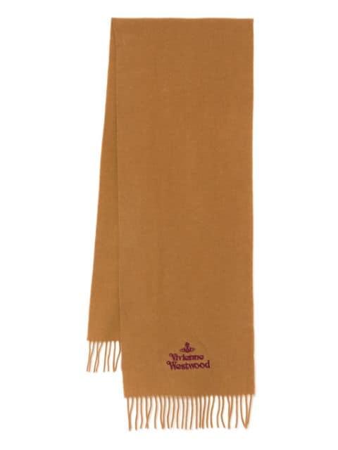 embroidered scarf by VIVIENNE WESTWOOD