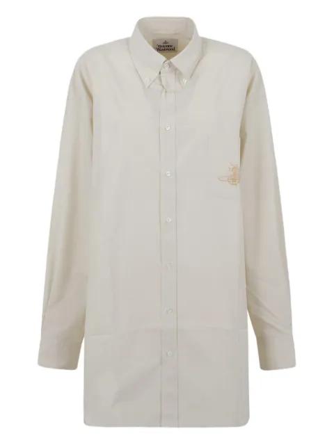 logo-embroidered shirt by VIVIENNE WESTWOOD