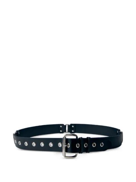 logo-engraved leather belt by VIVIENNE WESTWOOD