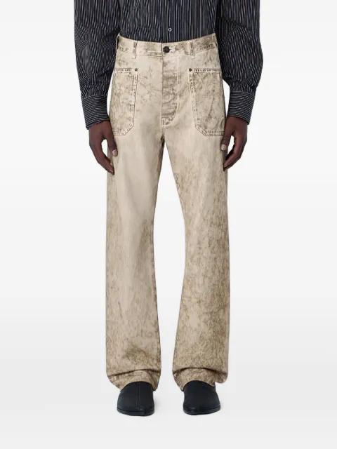 logo-patch five-pocket jeans by VIVIENNE WESTWOOD
