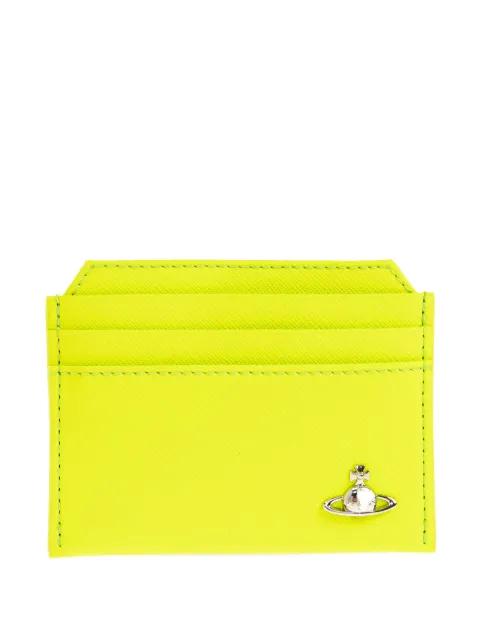 logo-plaque cardholder by VIVIENNE WESTWOOD