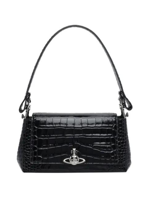 medium Hazel logo-plaque shoulder bag by VIVIENNE WESTWOOD
