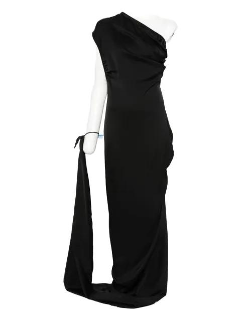 one-shoulder draped maxi dress by VIVIENNE WESTWOOD