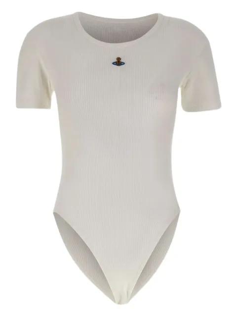 orb-embellished ribbed bodysuit by VIVIENNE WESTWOOD
