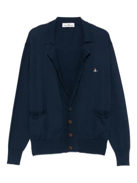 patch-pocket cardigan by VIVIENNE WESTWOOD