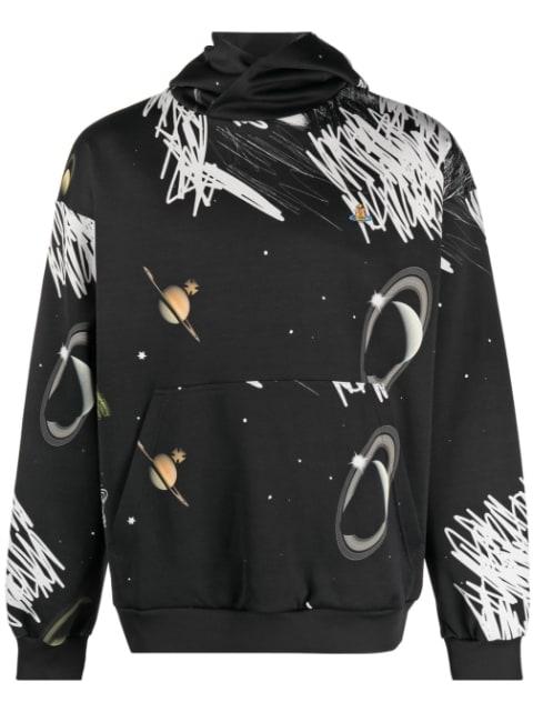 planets-print pullover sweatshirt by VIVIENNE WESTWOOD