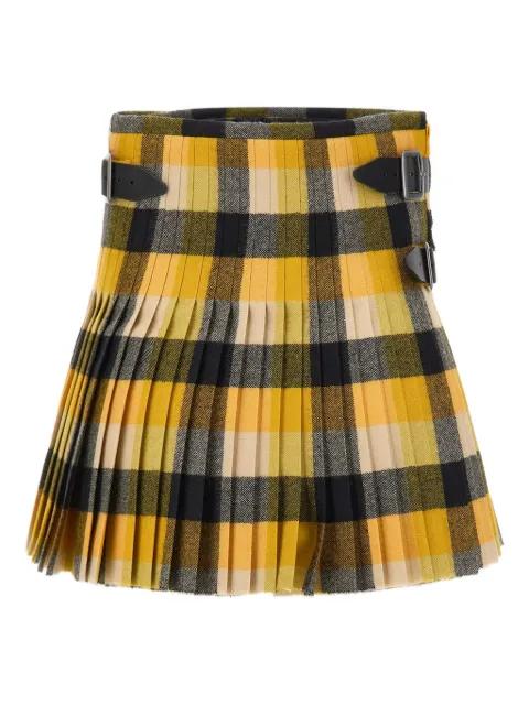 pleated buckle mini skirt by VIVIENNE WESTWOOD