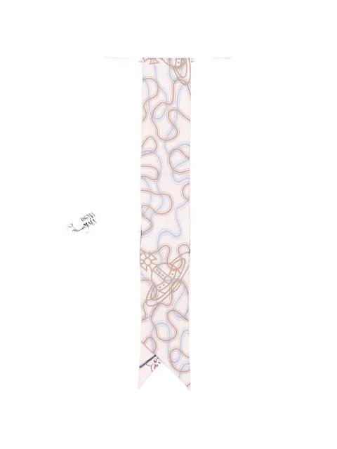 printed scarf by VIVIENNE WESTWOOD