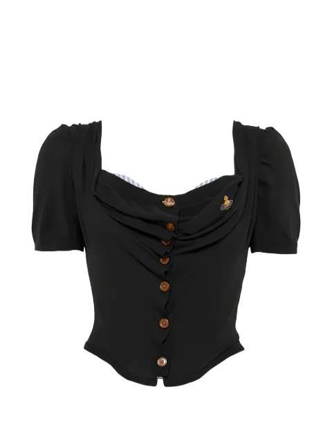 puff-sleeve shirt by VIVIENNE WESTWOOD