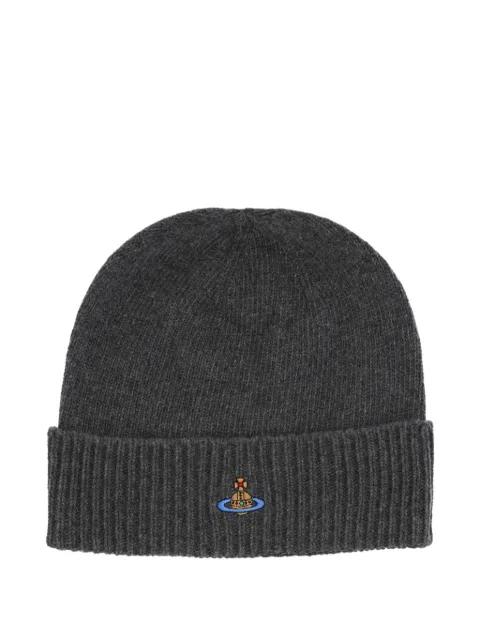 ribbed beanie by VIVIENNE WESTWOOD