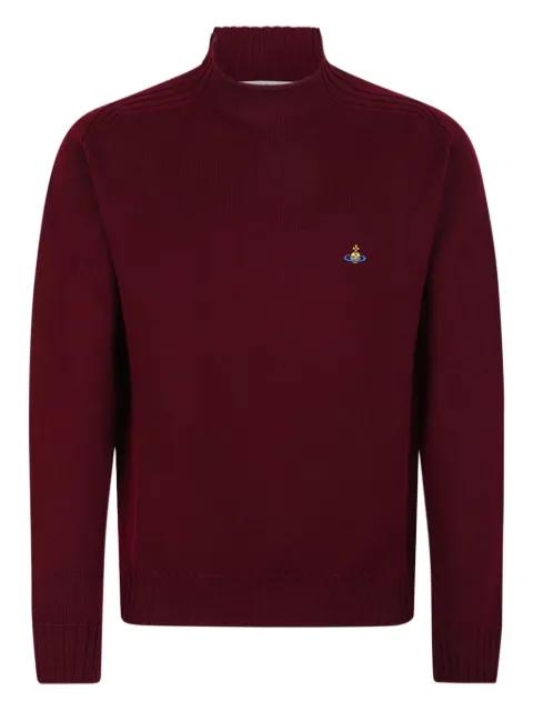 ribbed logo sweater by VIVIENNE WESTWOOD