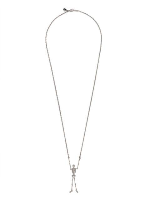 skeleton-pendant necklace by VIVIENNE WESTWOOD