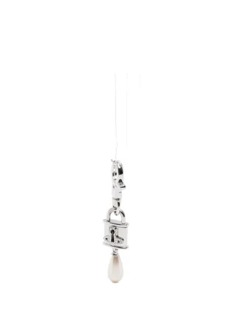 small Celestia Orb padlock earrings by VIVIENNE WESTWOOD