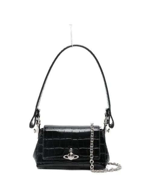 small Hazel logo shoulder bag by VIVIENNE WESTWOOD