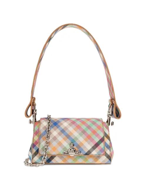 small Hazel plaid-pattern shoulder bag by VIVIENNE WESTWOOD