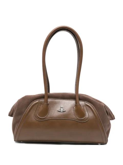small Shirley Orb-plaque panelled tote bag by VIVIENNE WESTWOOD