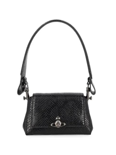 snakeskin-effect orb shoulder bag by VIVIENNE WESTWOOD