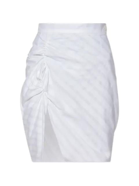 striped gathered skirt by VIVIENNE WESTWOOD