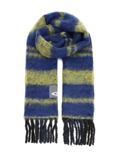 striped scarf by VIVIENNE WESTWOOD