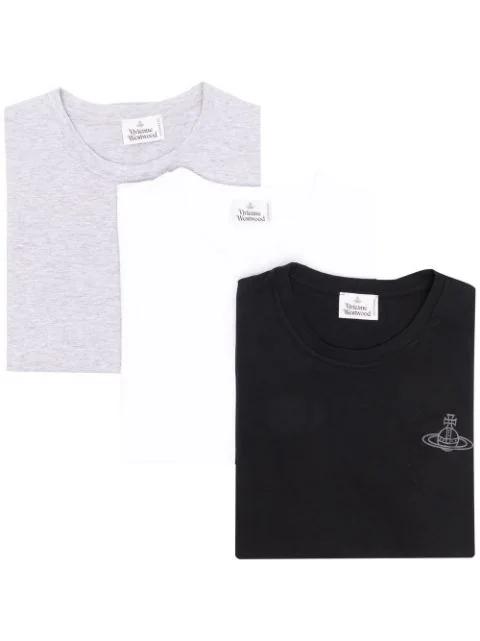 three-pack T-shirts by VIVIENNE WESTWOOD