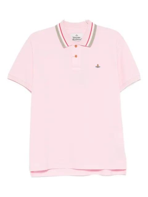 tipped polo shirt by VIVIENNE WESTWOOD
