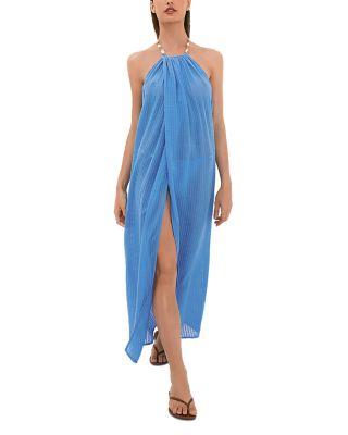 Cloe Halter Maxi Dress Cover Up by VIX PAULA HERMANNY