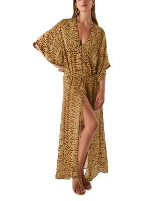 ViX + Rosie Huntington-Whiteley Megan Long Dress Cover Up by VIX PAULA HERMANNY