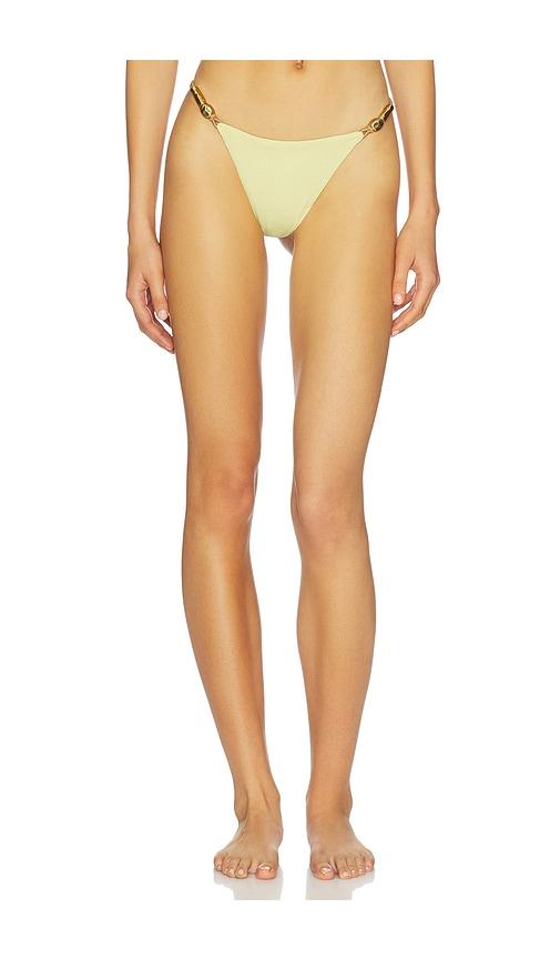 Vix Swimwear Nancy Bottom Cheeky in Yellow by VIX SWIMWEAR