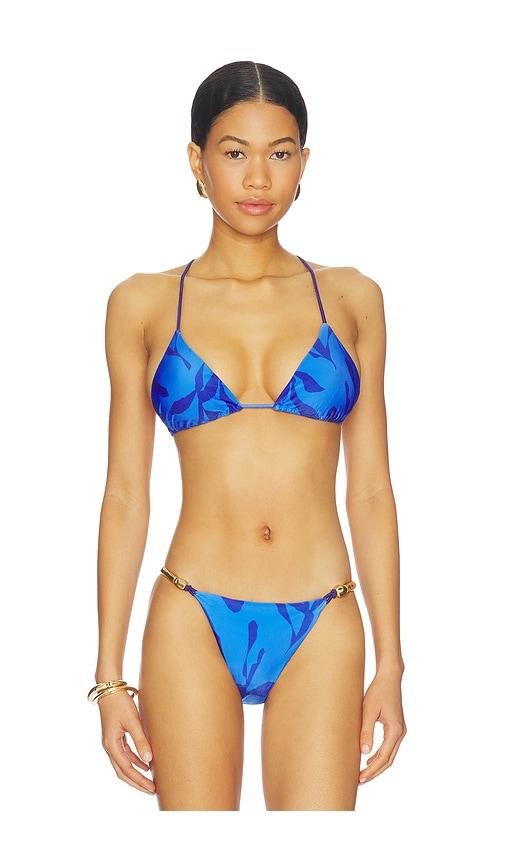 Vix Swimwear Nancy T Back Tri Top in Royal by VIX SWIMWEAR