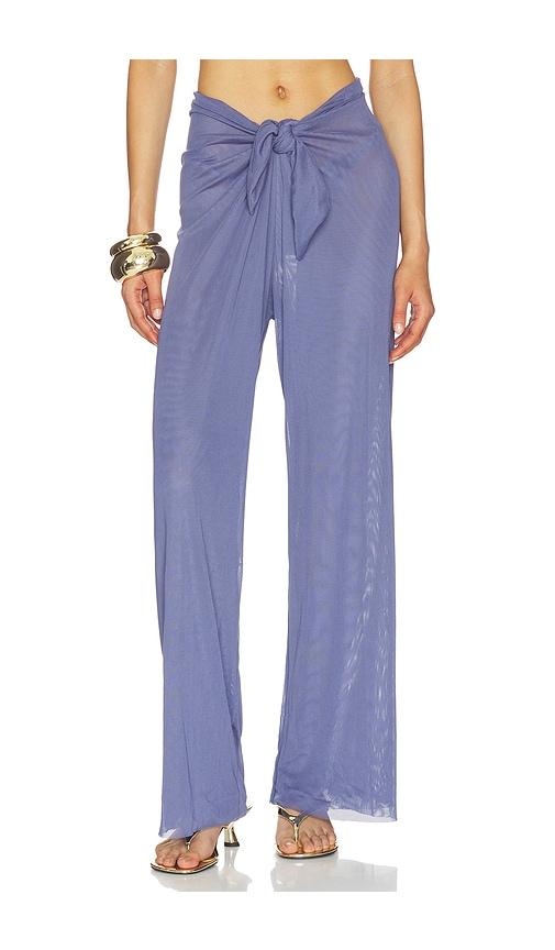 Vix Swimwear Pareo Pants in Blue by VIX SWIMWEAR