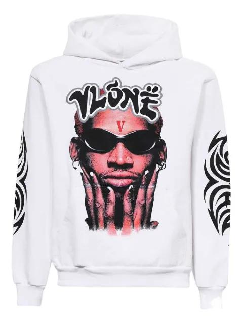 graphic-print hoodie by VLONE
