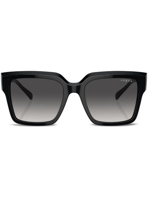 logo-print square-frame sunglasses by VOGUE EYEWEAR