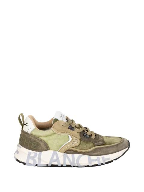 panelled lace-up sneakers by VOILE BLANCHE