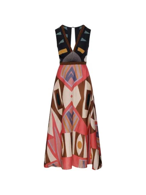 Ginko maxi dress by VOLANTIS
