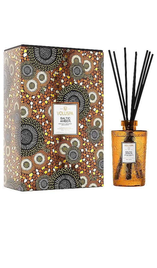 Voluspa Luxe Baltic Amber Diffuser in Beauty by VOLUSPA